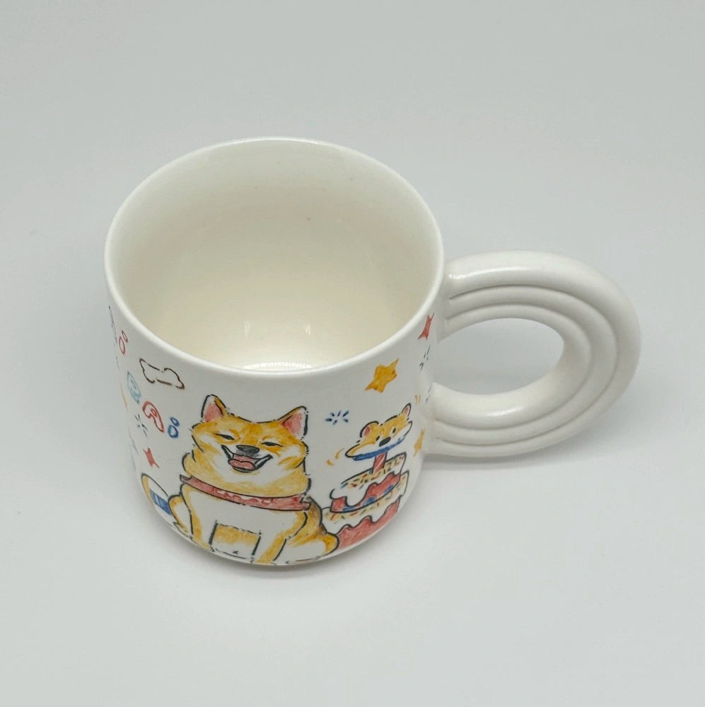 Tailored Pet Portrait Mug & Saucer Set